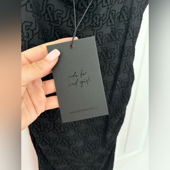 JGR & STN Abbey Maxi Dress Black NWT - Picture 11 of 14